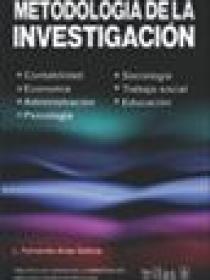 METODOLOGIA DE LA INVESTIGACION  7ª edición