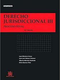 DERECHO JURISDICCIONAL III PROCESO PENAL 22ª EDICIÓN