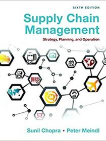 SUPPLY CHAIN MANAGEMENT STRATEGY, PLANING, AND OPERATION