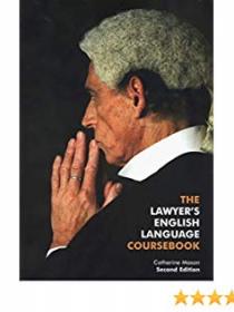 THE LAWYER´S ENGLISH LANGUAGE COURSEBOOK + CD-ROM